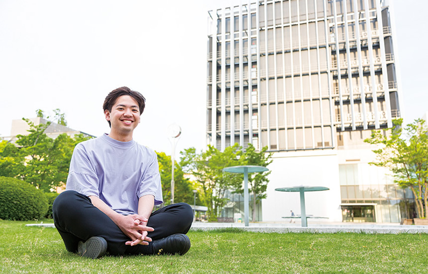 「授業がとにかく楽しいです! 一級建築士として経験を積んだら沖縄に帰り、いつか地元に自分の設計した建物を建てるのが夢です」 イメージ