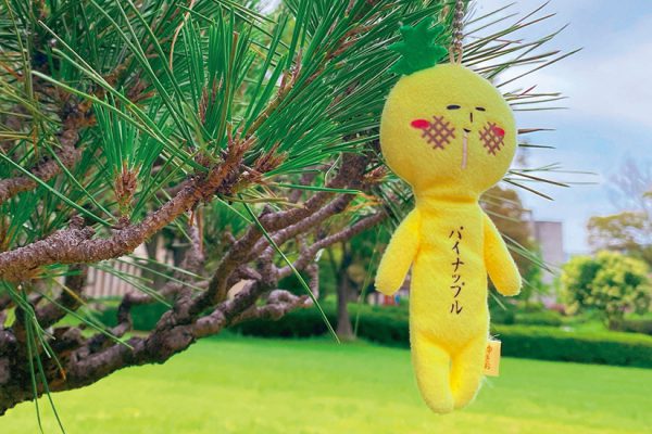 大阪へ出発する日、空港まで見送りに来てくれた友人とお揃いで買った人形。沖縄限定のもので、携帯電話につけて、肌身離さず持ち歩いている。