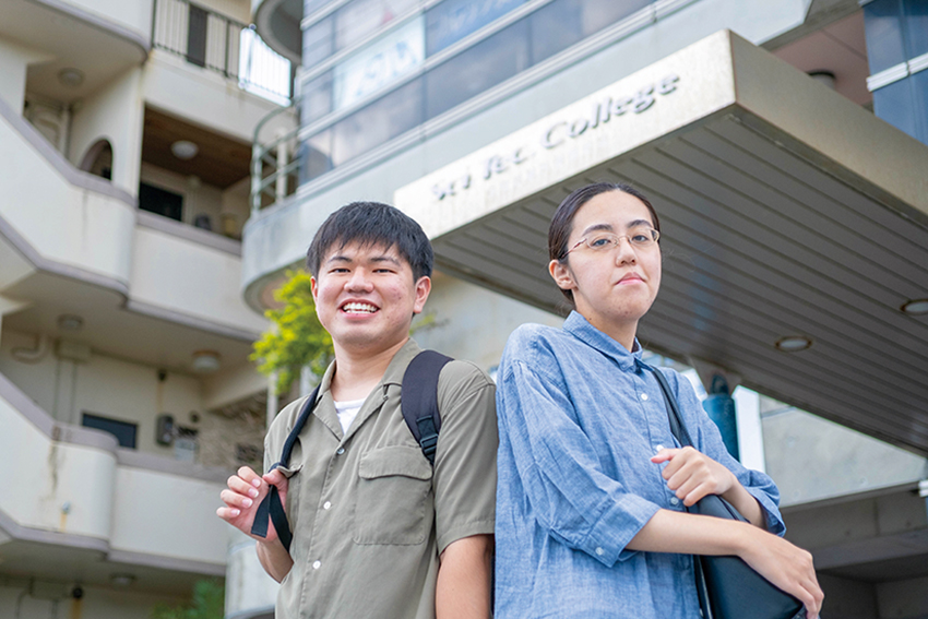 2人とも写真は少し緊張気味だけど、インタビュー中、自分の研究内容を話す姿はもう一人前の研究者そのものだ。